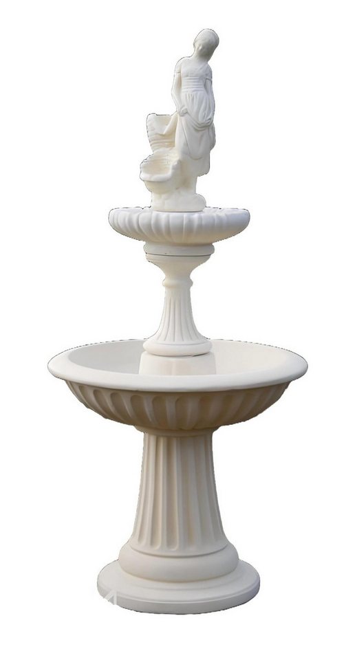 Xlmoebel Gartenbrunnen Neu Zierbrunnen Skulptur Springbrunnen 197cm Fontaine Teich Deko, (Artikel NOEMI Z AMANDA 2), Hergestellt in Europa von Xlmoebel