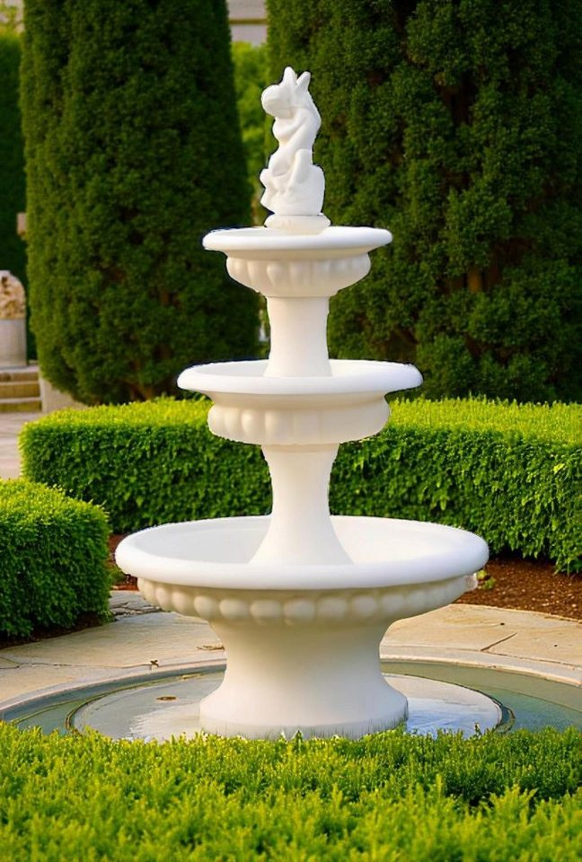 Xlmoebel Gartenbrunnen Neu gestalteter Gartenbrunnen Skulptur 186 cm – Dekorative Fontäne, (Artikel PETRA RAGAZZI), Hergestellt in Europa von Xlmoebel
