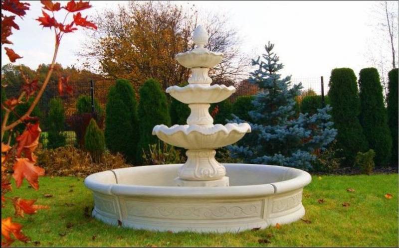 Xlmoebel Gartenbrunnen Neuartige Gartendekoration: Skulpturaler Springbrunnen mit Fontäne, (Artikel OCZKO PERUGGIA), Hergestellt in Europa von Xlmoebel