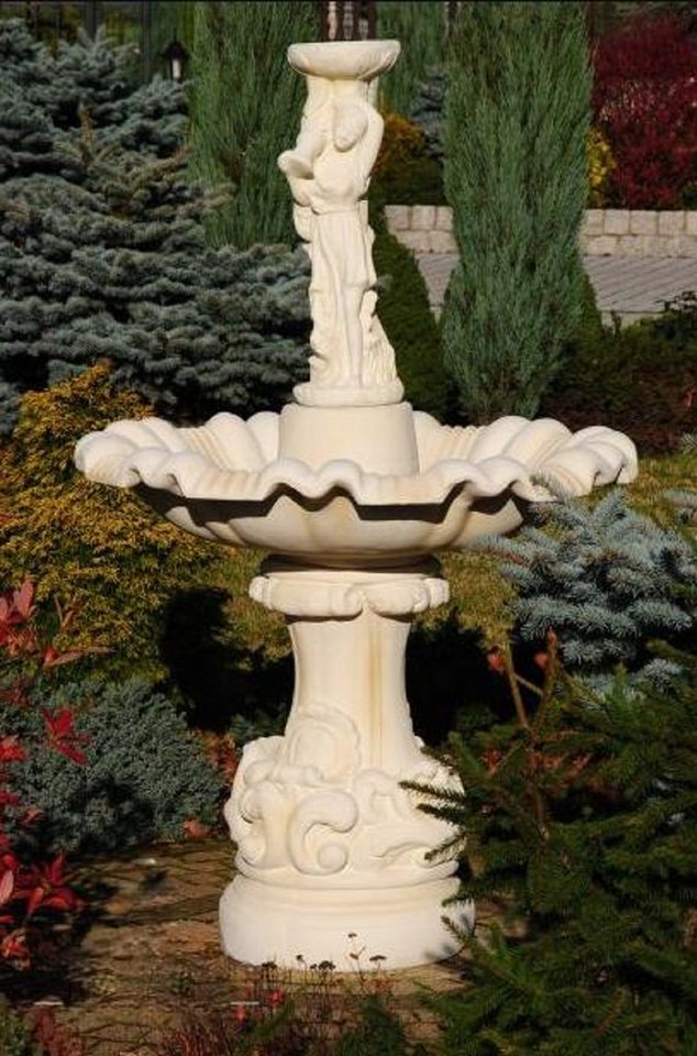 Xlmoebel Gartenbrunnen Neue Gartendeko: Dekorative Brunnen Skulptur Fontäne Zierbrunnen, (Artikel NAPOLI SHELLA), Hergestellt in Europa von Xlmoebel