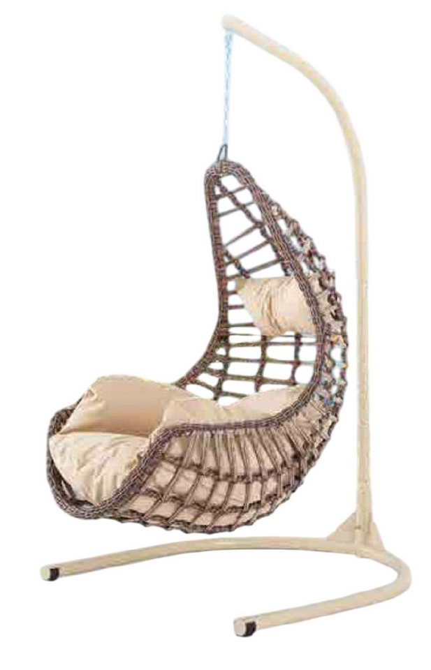 Xlmoebel Gartenlounge-Sessel Gartenmöbel Schaukelstuhl Hängesitz Hängemöbel Schwebesessel (Veranda Schalensessel), Hergestellt in Europa von Xlmoebel