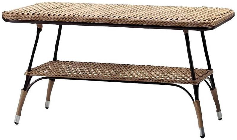 Xlmoebel Gartentisch Beistelltisch in luxuriösem braunem Design für den Garten (Tisch), Hergestellt in Europa von Xlmoebel