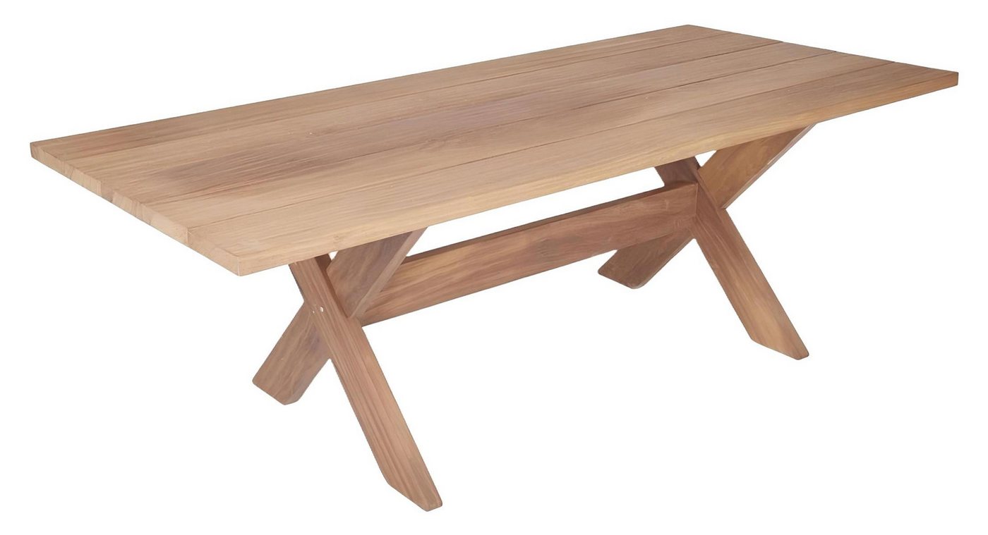 Xlmoebel Gartentisch Tisch aus Holz für den Garten, ideal für die Familie und das Speisen (Esstisch), Hergestellt in Europa von Xlmoebel