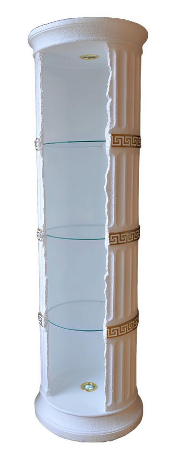 Xlmoebel Glasvitrine Neuheit 1882: Moderne Glasvitrine als stilvolles Wohnzimmermöbel (Vitrine Bar Regal Material: Acryl 171,5 cm Höhe) Hergestellt in Europa von Xlmoebel
