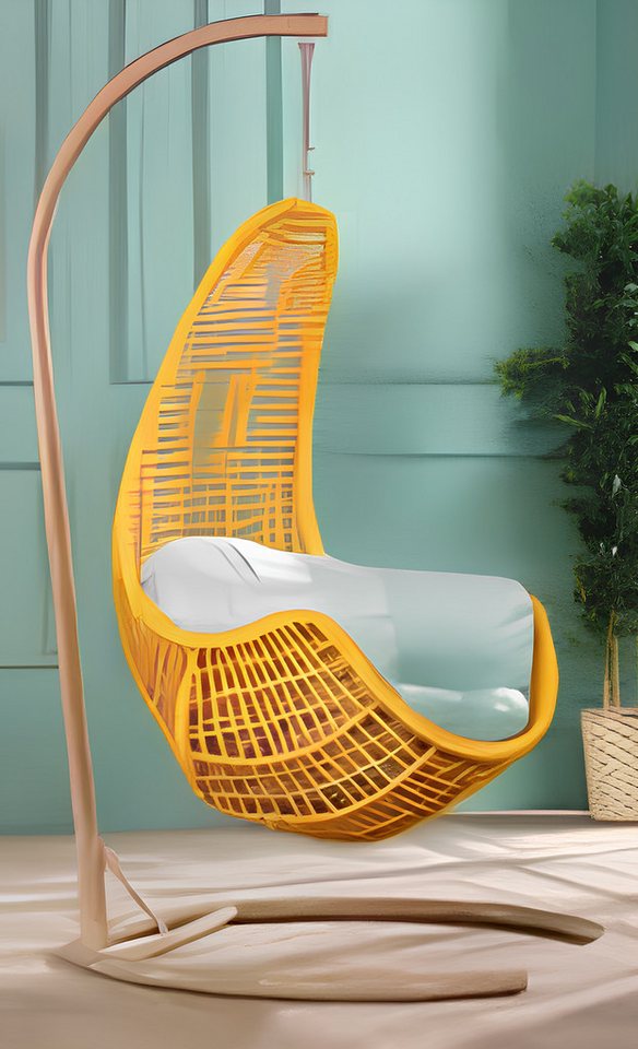 Xlmoebel Chesterfield-Sessel Gartenmöbel Schaukelstuhl Hängesitz Hängemöbel Schwebesessel (Veranda Schalensessel), Hergestellt in Europa von Xlmoebel