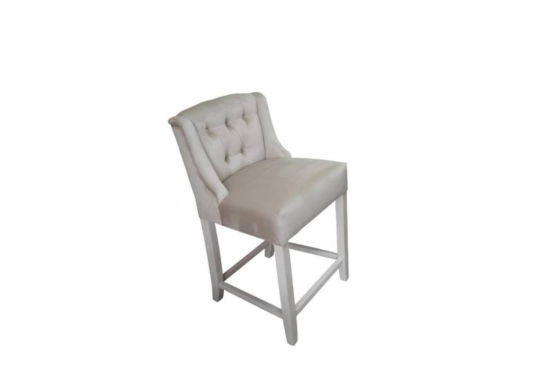 Xlmoebel Hocker Barhocker Barstuhl aus Samtstoff im Design, 2er Set Tresenstühle (2x Barhocker), Hergestellt in Europa von Xlmoebel