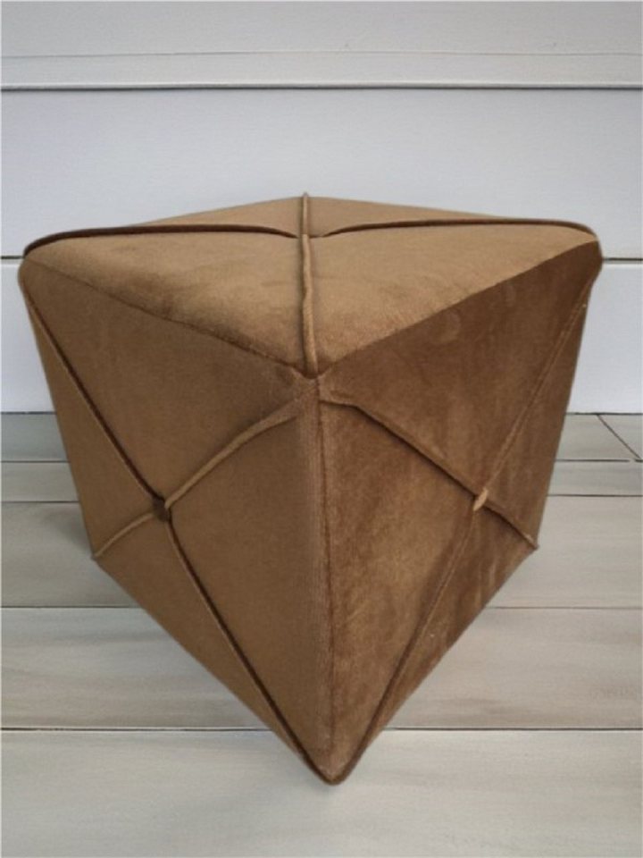 Xlmoebel Hocker Designer Sitzhocker Pouf Hocker Sitzwürfel moderner Fußhocker Sofort (1 St., Hocker), Hergestellt in Europa von Xlmoebel