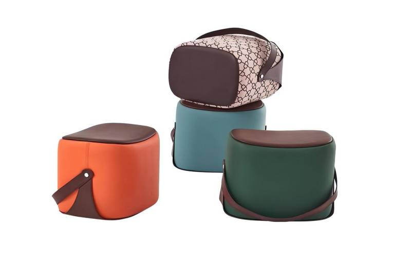 Xlmoebel Hocker Fußhocker mit luxuriösem Design für moderne Wohnzimmermöbel (Hocker), Hergestellt in Europa von Xlmoebel