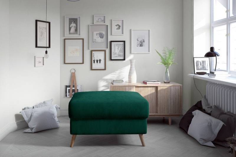 Xlmoebel Hocker Pouf Sofa Polster Beistellhocker Fußhocker Ottomane Modern (1 St), Hergestellt in Europa von Xlmoebel