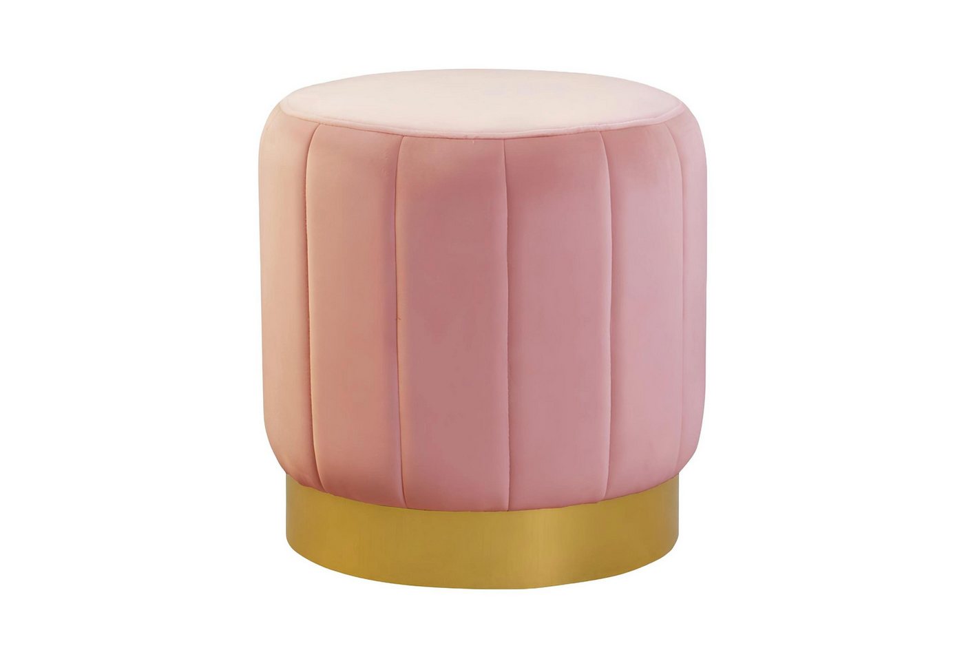Xlmoebel Hocker Neu Runder Sitzhocker Polsterhocker Fußhocker Pouf Ottomane (Hocker), Hergestellt in Europa von Xlmoebel