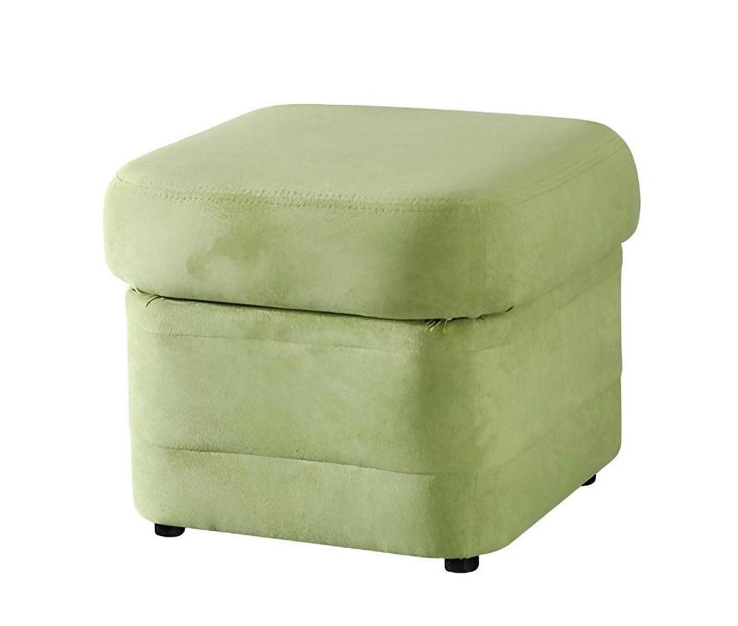 Xlmoebel Hocker Neuer Designer Textil XXL Sitzhocker Pufa Leder Hocker Ottomane Club (Hocker Barello), Hergestellt in Europa von Xlmoebel
