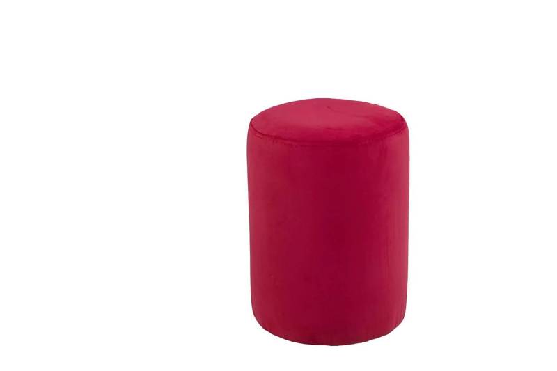 Xlmoebel Hocker Neuer Luxushocker in Rosa mit Textilpolsterung (Hocker), Hergestellt in Europa von Xlmoebel