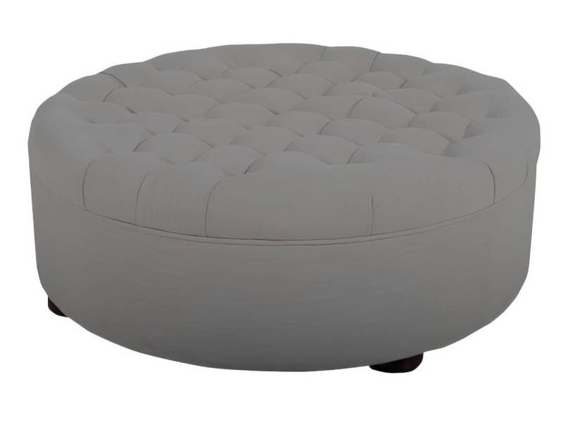 Xlmoebel Hocker Neuer Sitzpouf Rund Polsterhocker Fußhocker Beistelltisch (Hocker), Hergestellt in Europa von Xlmoebel