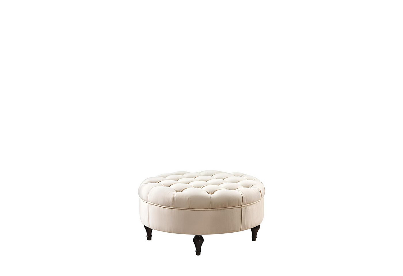 Xlmoebel Hocker Neuer runder Chesterfield-Polsterhocker Fußhocker Ottomane Sofa (Hocker), Hergestellt in Europa von Xlmoebel