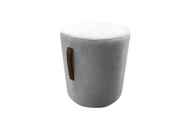 Xlmoebel Hocker Neuer runder Sitzhocker mit Polsterung für das Badezimmer - Pouf (Hocker), Hergestellt in Europa von Xlmoebel