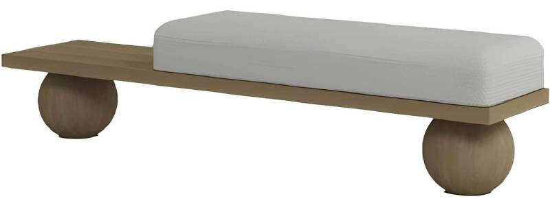 Xlmoebel Bank Polsterbank mit Design für Sitz- und Fußhocker-Funktion (Hocker), Hergestellt in Europa von Xlmoebel