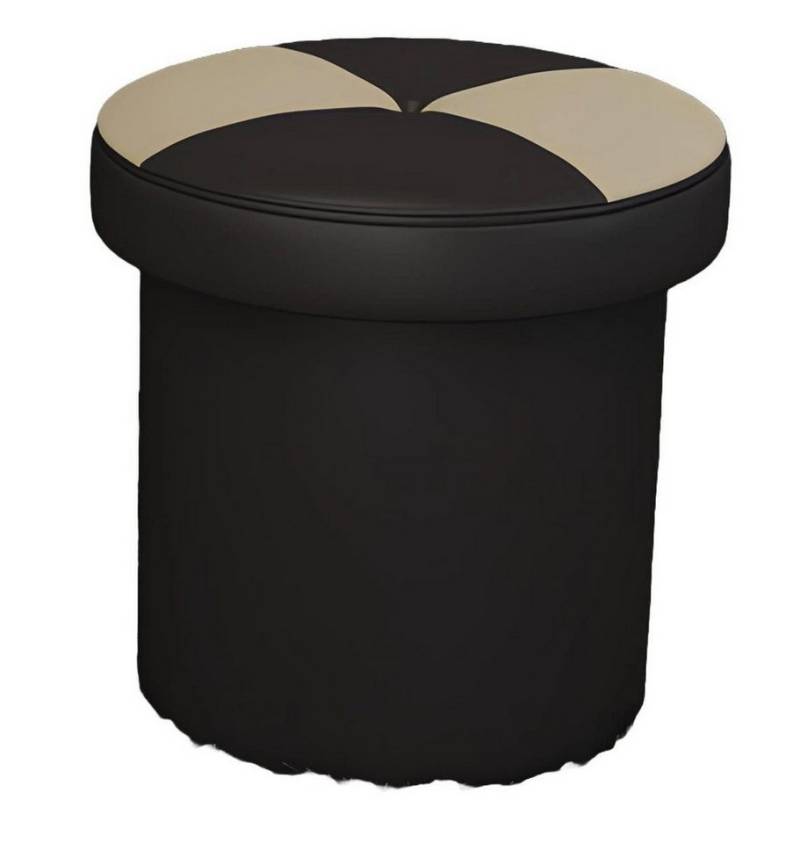 Xlmoebel Hocker Polsterhocker mit Design, Ottomane Sitz Chaise, gepolstertes Pufa (Pufa FT008), Hergestellt in Europa von Xlmoebel