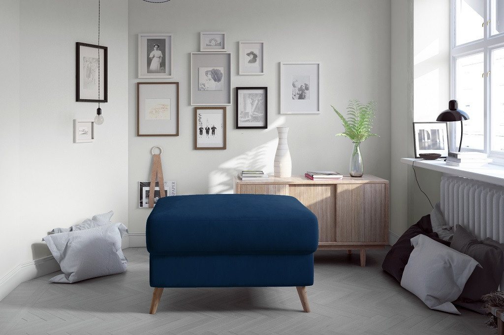 Xlmoebel Hocker Pouf Sofa Polster Beistellhocker Fußhocker Ottomane Modern (1 St), Hergestellt in Europa von Xlmoebel