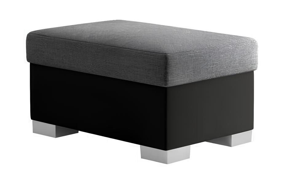 Xlmoebel Hocker Pouf Sofa Polster Beistellhocker Fußhocker Ottomane für Wohnzimmer (1 St), Hergestellt in Europa von Xlmoebel