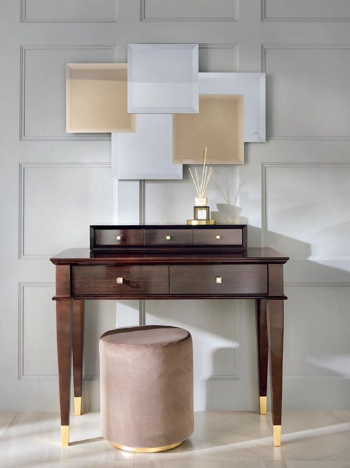 Xlmoebel Hocker Sitzhocker für das Schlafzimmer - Runder hochwertiger Hocker (1 St., Hocker), Hergestellt in Europa von Xlmoebel