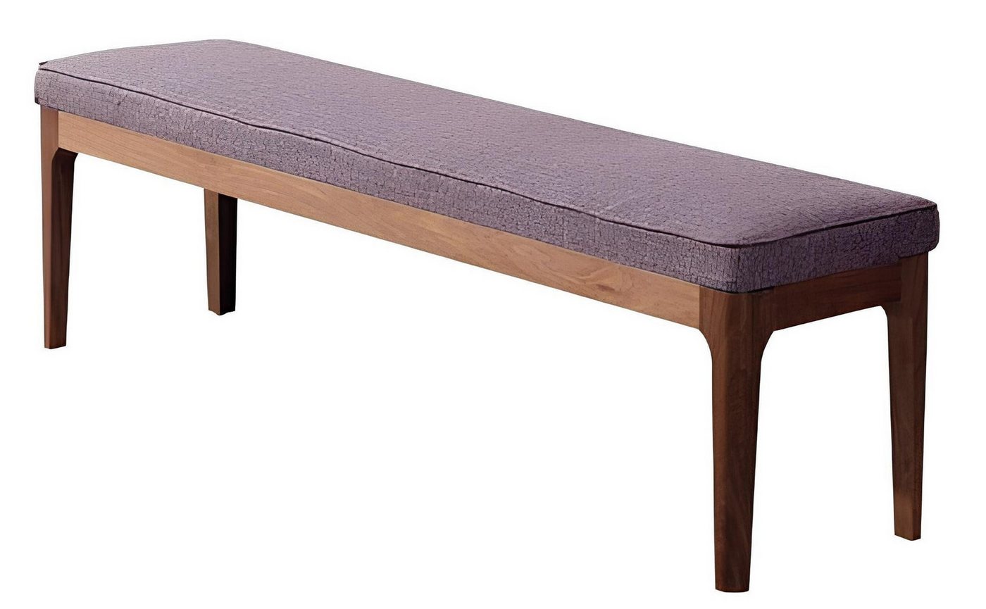Xlmoebel Hocker Sitzkissen Bankpolster Sitzhocker Bank Textilgewebe Holzdesign (1 St., Bench), Hergestellt in Europa von Xlmoebel
