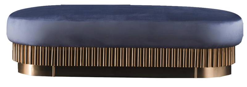 Xlmoebel Hocker Sitzkissen für Bank Polster Sitzhocker Bank Stoff Holz Design (Hocker), Hergestellt in Europa von Xlmoebel