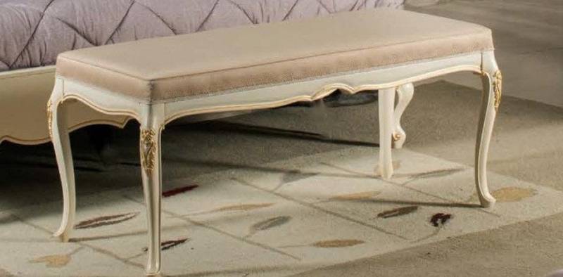 Xlmoebel Sitzbank Textil Designer Hocker mit Ottomane, Chaiselongue Sitzbank (1-St., Hocker), Hergestellt in Europa von Xlmoebel