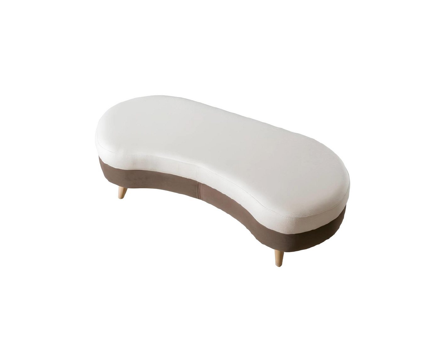 Xlmoebel Hocker Weißer Sitzhocker Pouf Hocker Ottomane Beistellhocker Wohnzimmer (Hocker), Hergestellt in Europa von Xlmoebel