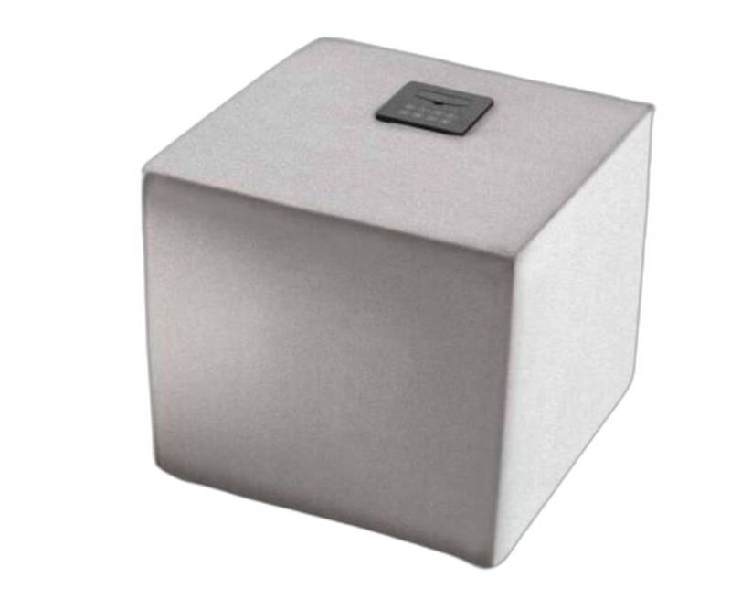 Xlmoebel Hocker Weißer gepolsterter Hocker Quadrat Sitz Neu Pouf Fußbank (1 St., Aufladehocker), Hergestellt in Europa von Xlmoebel