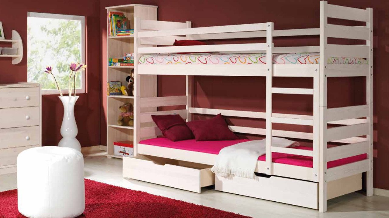 Xlmoebel Kinderbett Hochwertiges Babybett Möbel für sicheren Schlaf (Etagenbett), Hergestellt in Europa Xlmoebel Kinderbett Hochwertiges Babybett Möbel für sicheren Schlaf (Etagenbett), Hergestellt in Europa von Xlmoebel