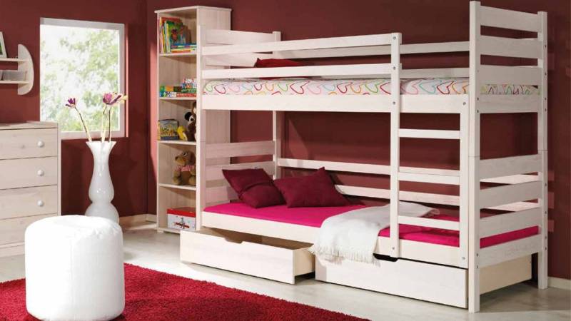 Xlmoebel Kinderbett Hochwertiges Babybett Möbel für sicheren Schlaf (Etagenbett), Hergestellt in Europa von Xlmoebel