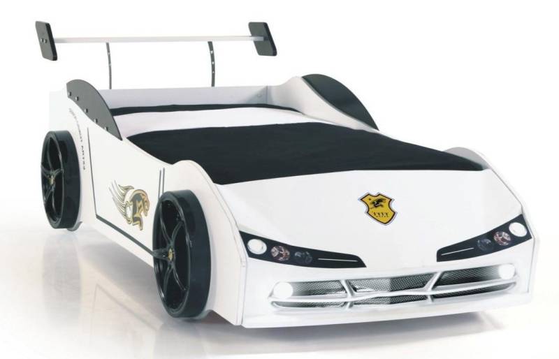 Xlmoebel Autobett Kinderzimmer Möbel Auto-Bett Rennwagen Matratze für Kinderbett (Kinderbett), Hergestellt in Europa von Xlmoebel