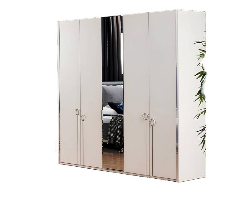 Xlmoebel Kleiderschrank Einbauschrank mit Spiegel für das Schlafzimmer. (1-St., Kleiderschrank) Hergestellt in Europa von Xlmoebel