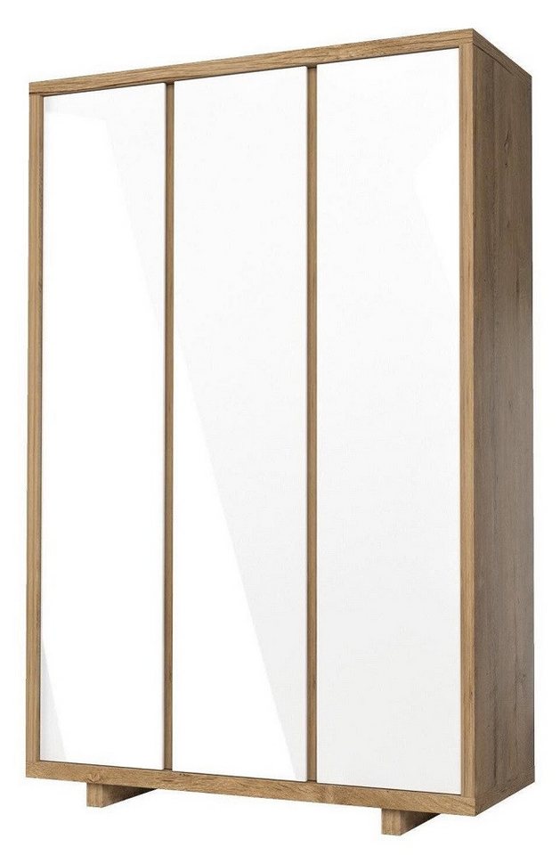 Xlmoebel Kleiderschrank Garderobenschrank mit Mehrzweckregalen und Aufbewahrung (1-St., Kleiderschrank) Hergestellt in Europa von Xlmoebel