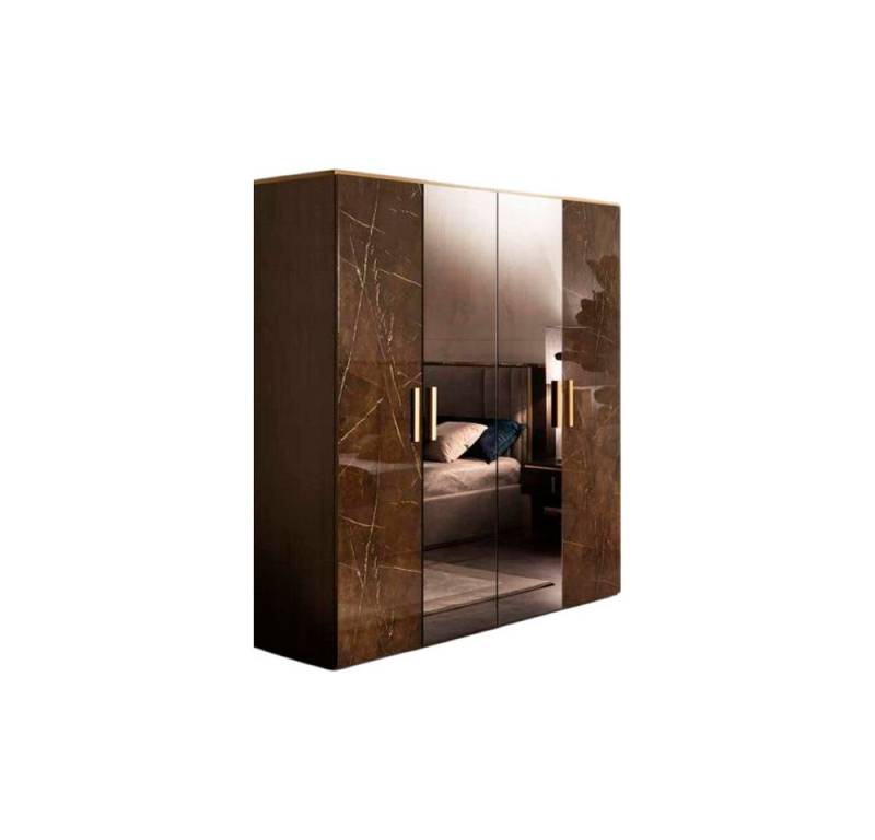 Xlmoebel Kleiderschrank elegant klassisch handwerklich Design Möbel Hergestellt in Europa von Xlmoebel