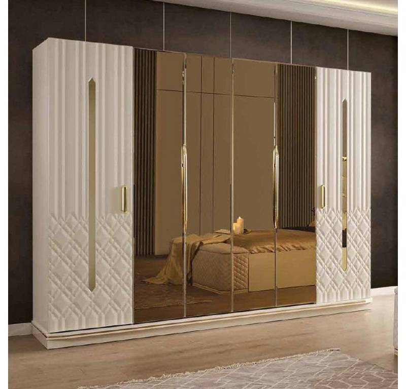 Xlmoebel Kleiderschrank Italienischer Design Schrank Moderner Hochglanz Kleiderschrank SOFORT (Kleiderschrank) Hergestellt in Europa von Xlmoebel