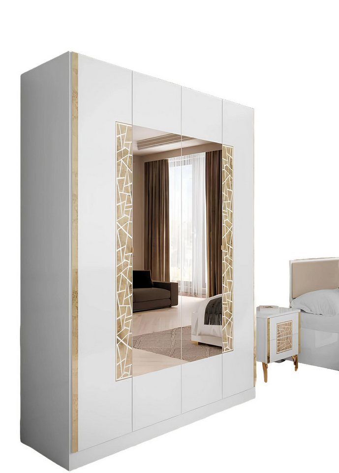Xlmoebel Kleiderschrank Möbelstück Regal Kleiderschrank Stoffschrank modern günstig (Kleiderschrank) Hergestellt in Europa von Xlmoebel