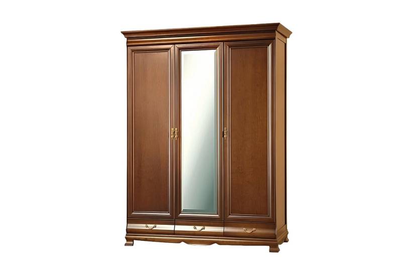 Xlmoebel Kleiderschrank Garderobenschrank mit Spiegel für Kleidung und Accessoires (1-St., Kleiderschrank) Hergestellt in Europa von Xlmoebel