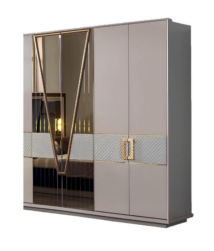 Xlmoebel Kleiderschrank Schlafzimmerschrank Luxuriöse zeitgemäße Möbel - Neues (Kleiderschrank) Hergestellt in Europa von Xlmoebel