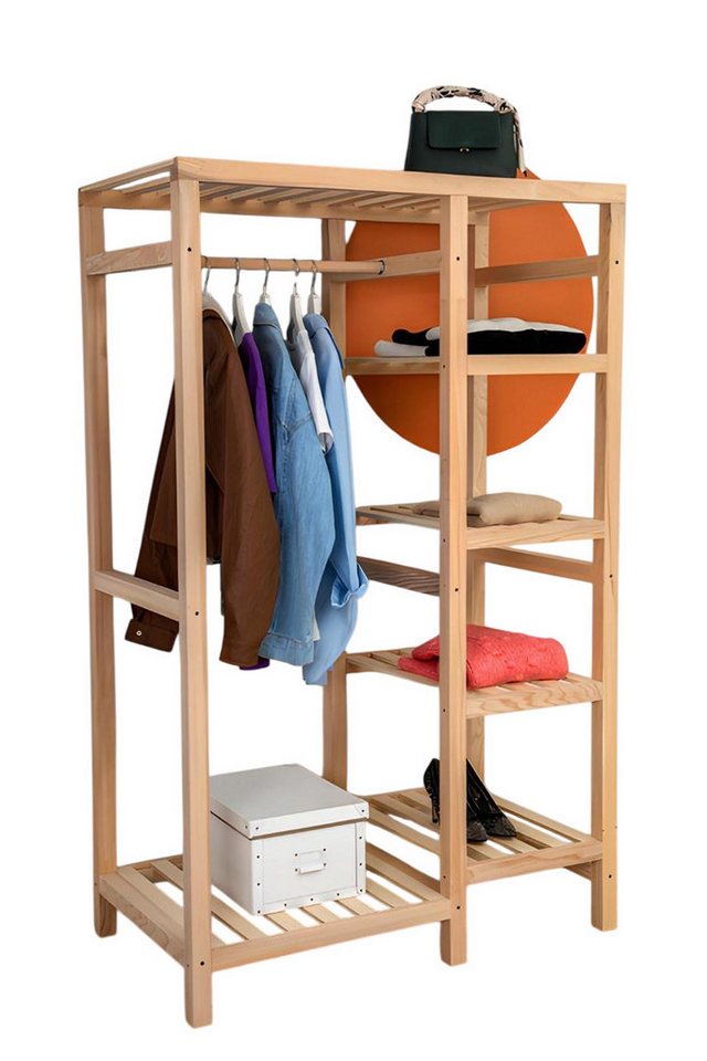 Xlmoebel Kleiderstange Luxuriöser und moderner Kleiderständer aus Holz für die Diele (Kleiderstange), Hergestellt in Europa von Xlmoebel