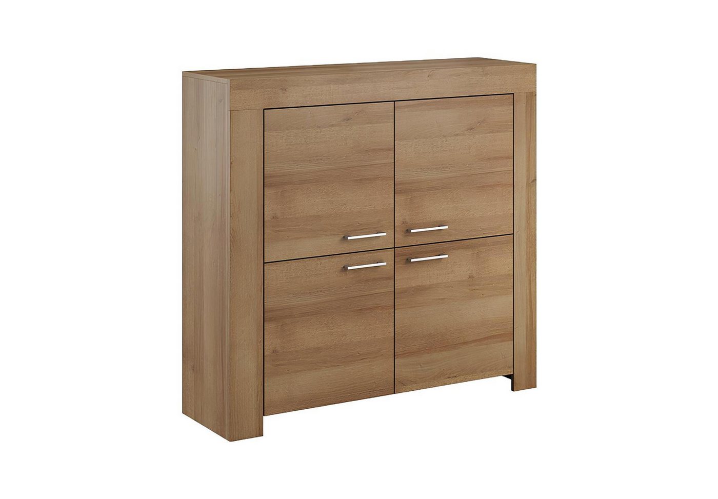 Xlmoebel Highboard Anrichte Möbel Wohnzimmer Holz Aufbewahrungsschrank Schrank Vitrine (1 St., Kommode SK120), Hergestellt in Europa von Xlmoebel