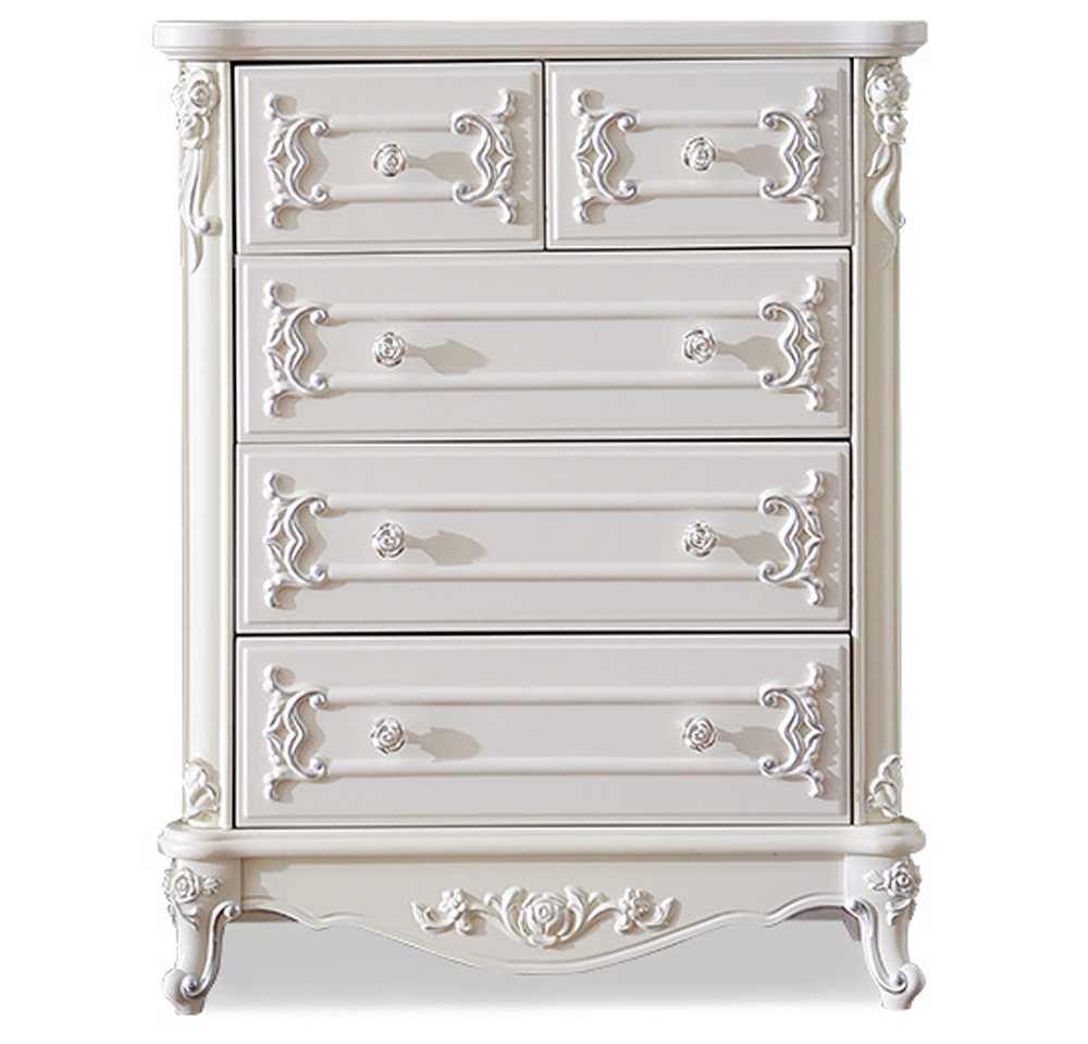 Xlmoebel Kommode Barockstil Kommode aus Echtholz – Antike Sideboards SOFORT (Kommode) von Xlmoebel