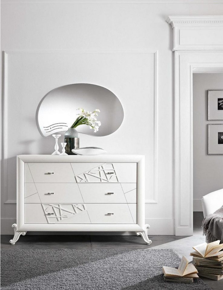 Xlmoebel Schubkastenkommode Braune Massivholz-Kommode Anrichte in Sideboard-Stil (1 St., Kommode), Hergestellt in Europa von Xlmoebel