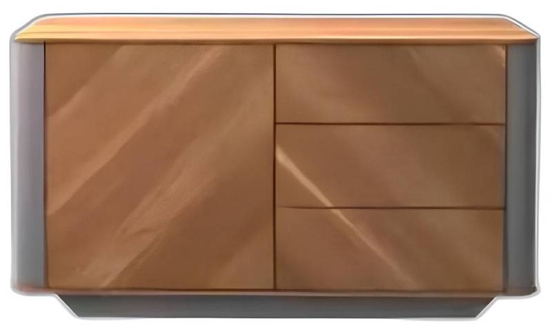 Xlmoebel Kombikommode Büro Schrank Holz Kommode JV Möbel Moderne Holzkommode Braun (1 St., 1x nur Kommode), Hergestellt in Europa von Xlmoebel