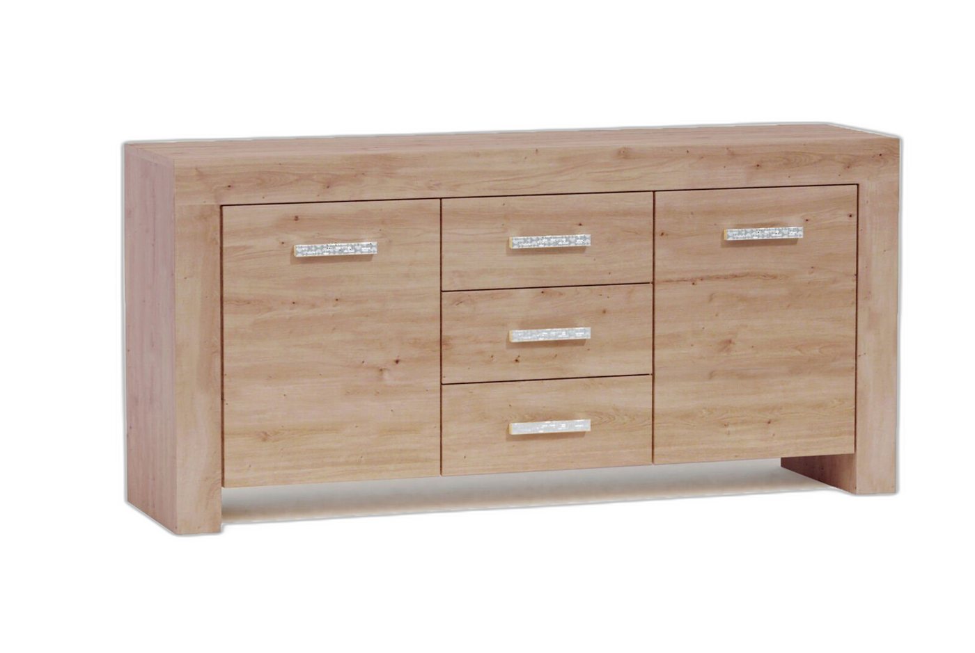 Xlmoebel Kombikommode Design Holz Konsole Sideboard Low Moderne Kommode Luxus (1 St., Kommode), Hergestellt in Europa von Xlmoebel