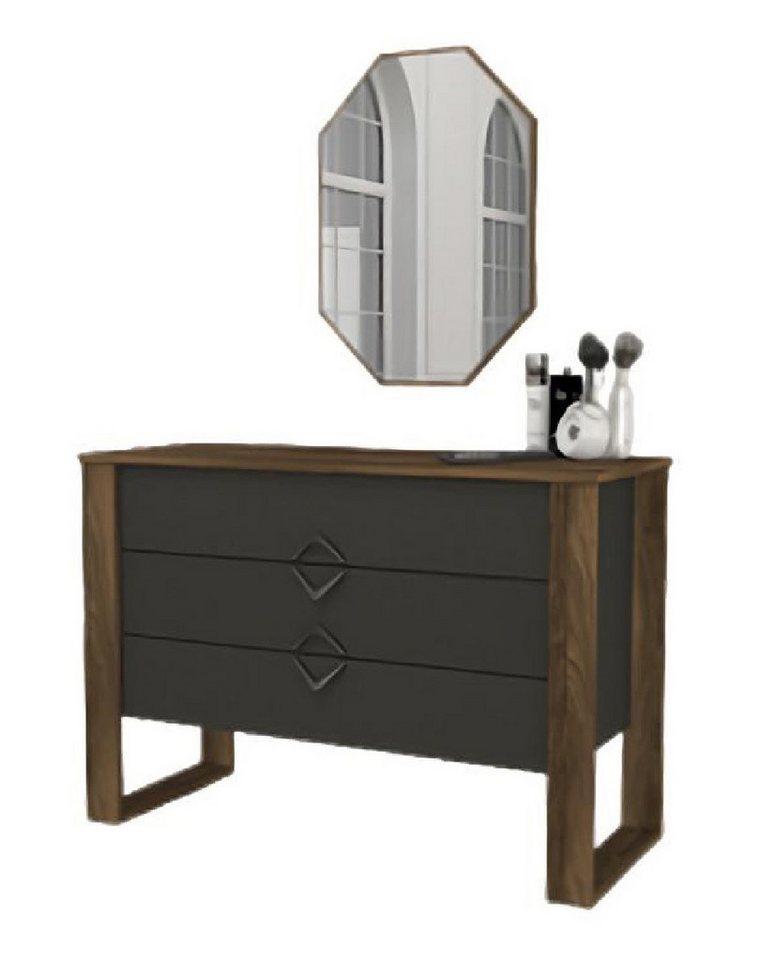 Xlmoebel Kommode Highboard Möbelset mit Spiegelschrank und Sideboard (2 St., Kommode), Hergestellt in Europa von Xlmoebel