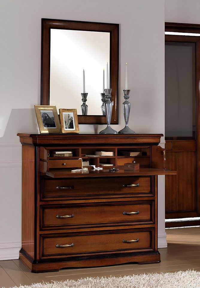 Xlmoebel Sekretär Holzkommode mit 3 Schubladen und Sideboard-Schränken (Kommode), Hergestellt in Italy von Xlmoebel