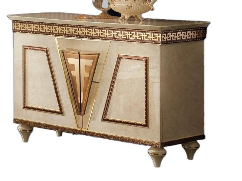 Xlmoebel Sideboard Kommode Holz Stil Schrank Traditionelle Möbel Sideboard Holz Neu (Kommode), Hergestellt in Europa von Xlmoebel