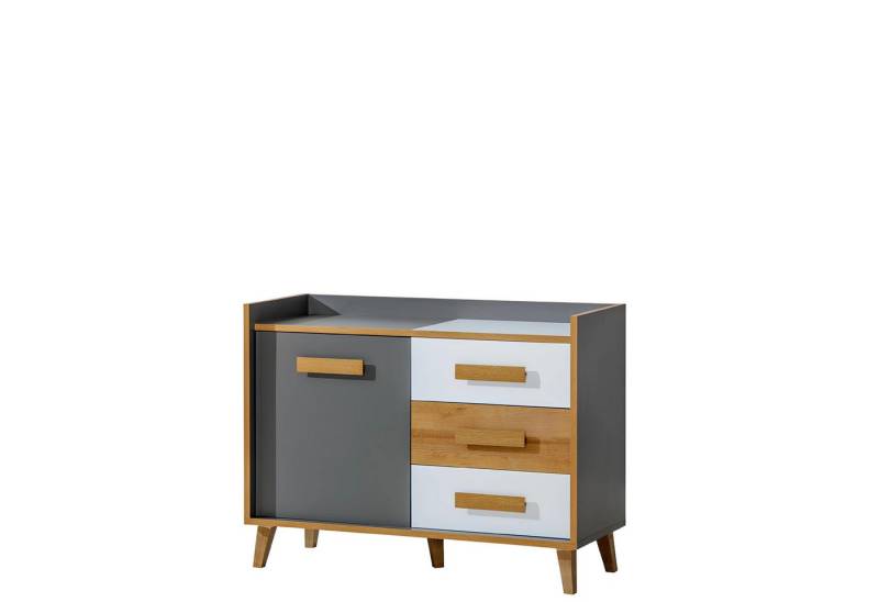 Xlmoebel Kommode Kommode Schrank Highboard Sideboard Jugendzimmer Designer Kommoden (Kommode), Hergestellt in Europa von Xlmoebel