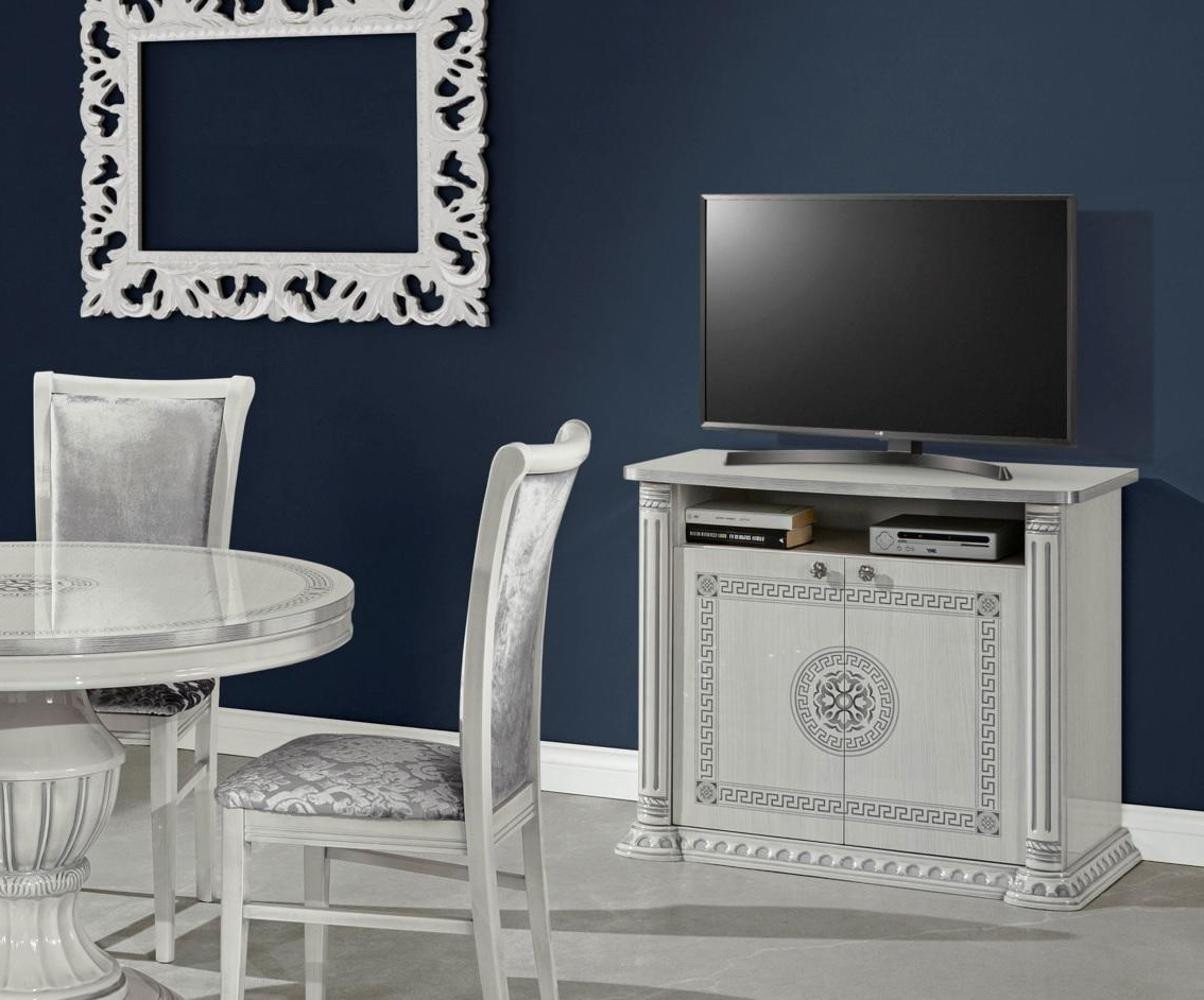 Xlmoebel TV-Schrank Kommode rtv Fernseh Hochglanz Schrank Design Holz Italien (1-St., Kommode) Hergestellt in Europa von Xlmoebel